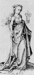 Martin Schongauer: Second Wise Virgin